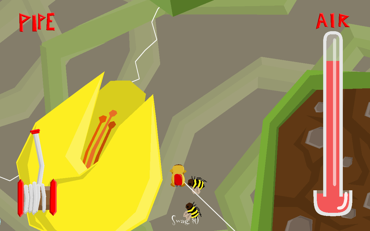 Bees - Cartoon (1280x800), Png Download