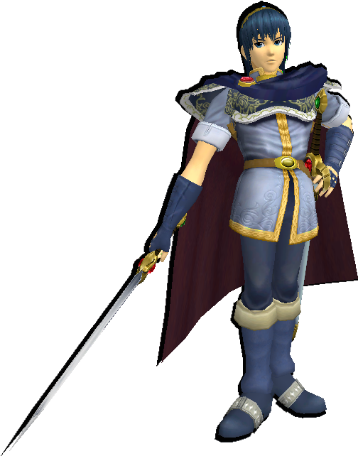 View Samegoogleiqdbsaucenao Marth , - Melee Marth Transparent (560x663), Png Download