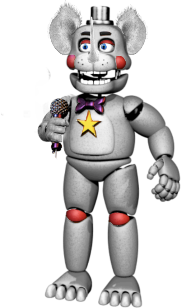 Randy Rhino Fnaf Fnaf6 Oc Oc Rhino - Five Nights At Freddy's (1024x1024), Png Download