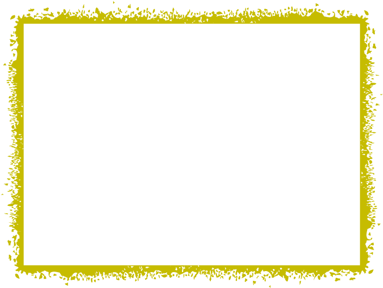 Mustard Full Sheet Grunge Border - Blue Border Frame Png (792x612), Png Download