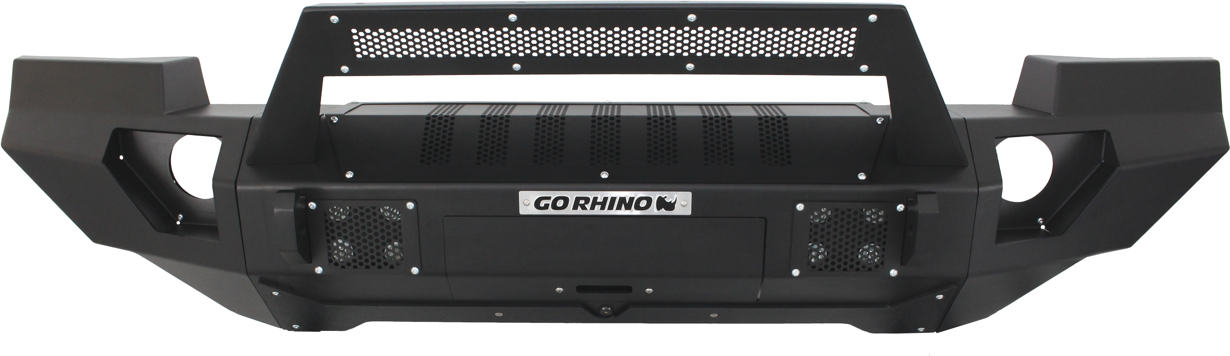 View Larger - Go Rhino Jeep Bumpers (2500x776), Png Download