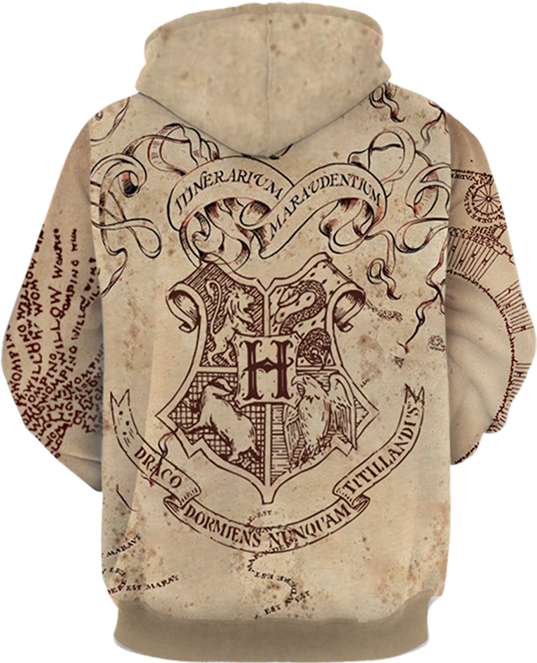Hover To Zoom - Harry Potter Framed Image - Marauder's Map - For None (1024x1024), Png Download