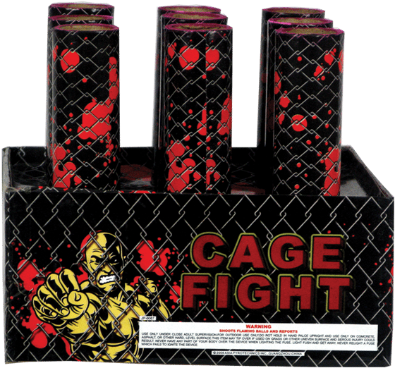 Cage Fight 9's - San Antonio (600x600), Png Download