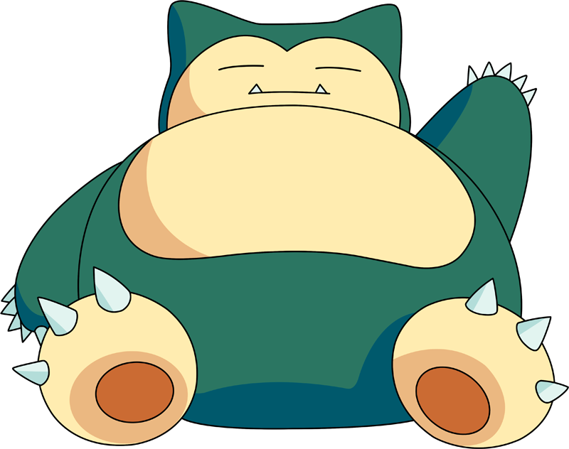 Pokemon Shiny-snorlax Is A Fictional Character Of Humans - Snorlax Png (800x632), Png Download