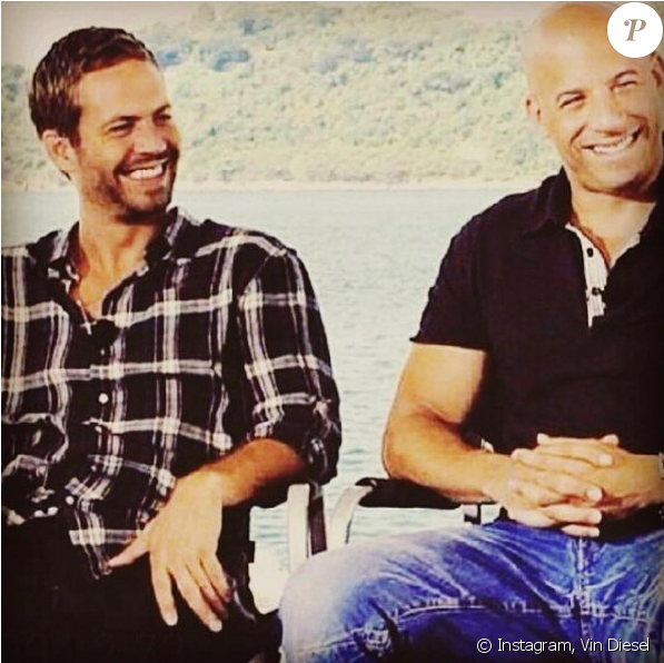 Vin Diesel Rend Hommage À Paul Walker Dans Un Post - Paul Walker With Vin Diesel (950x595), Png Download