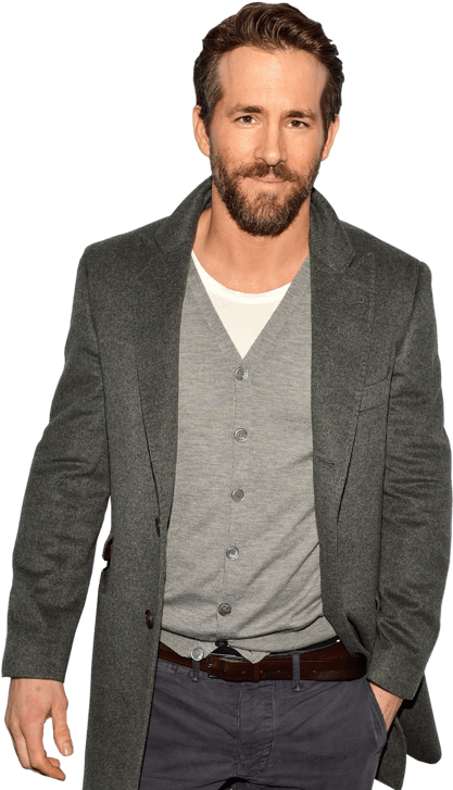 Ryan Reynolds On Woman In Gold And Deadpool Vulture - Living Construtora (490x736), Png Download