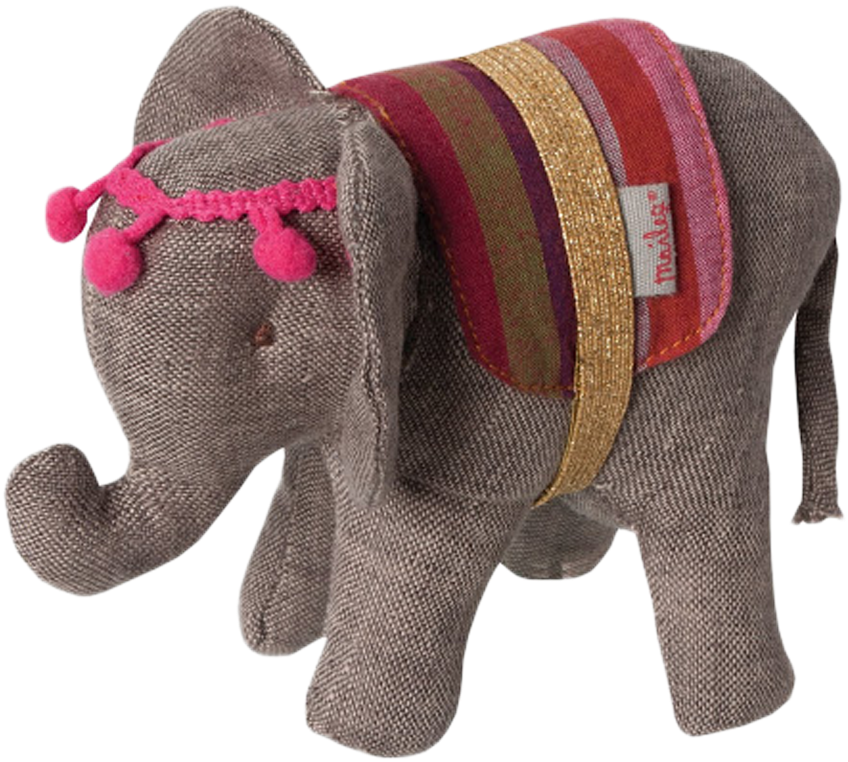 Maileg Elephant For Circus Play Set (1250x1250), Png Download