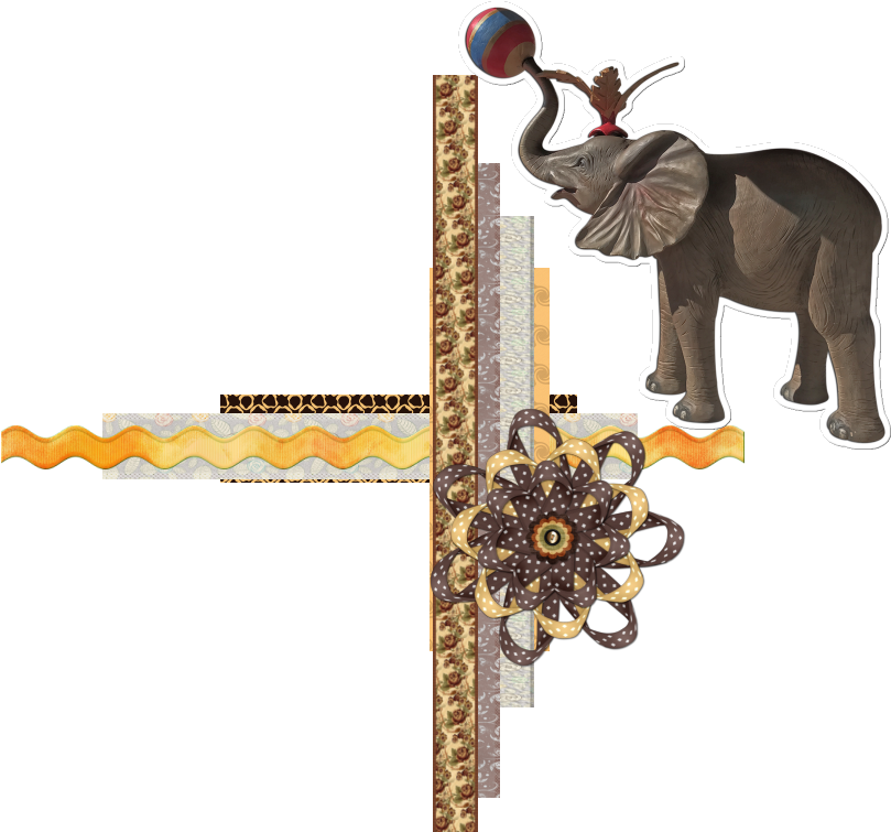 Cass Cluster Circus Elephant - Elephant (818x764), Png Download