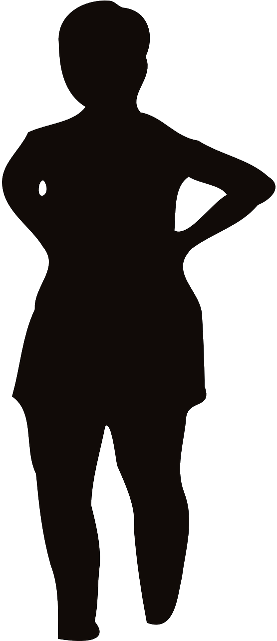 Vector - Old Woman Silhouette Png (640x1280), Png Download