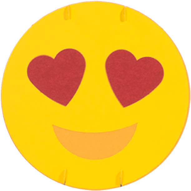 Emoji - Heart - Smiley (1260x720), Png Download