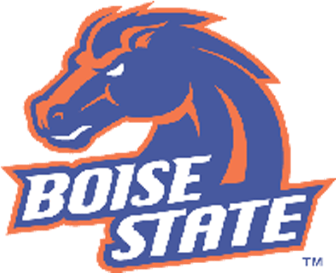 Boise State Broncos Logo Stl (955x500), Png Download