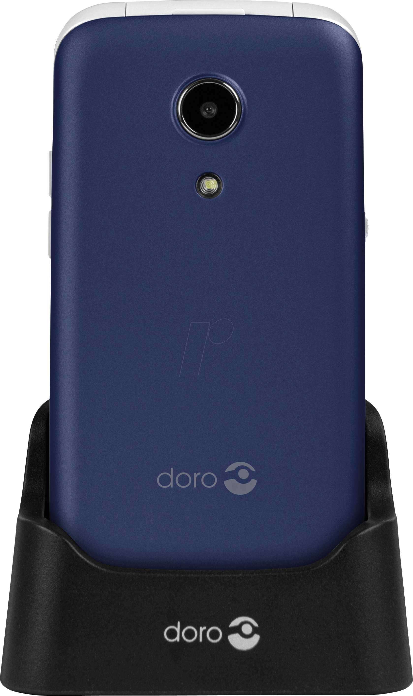 Mobile Phone, Clamshell, Blue-silver Doro - Doro Easy 410 Black Kp (1678x2825), Png Download