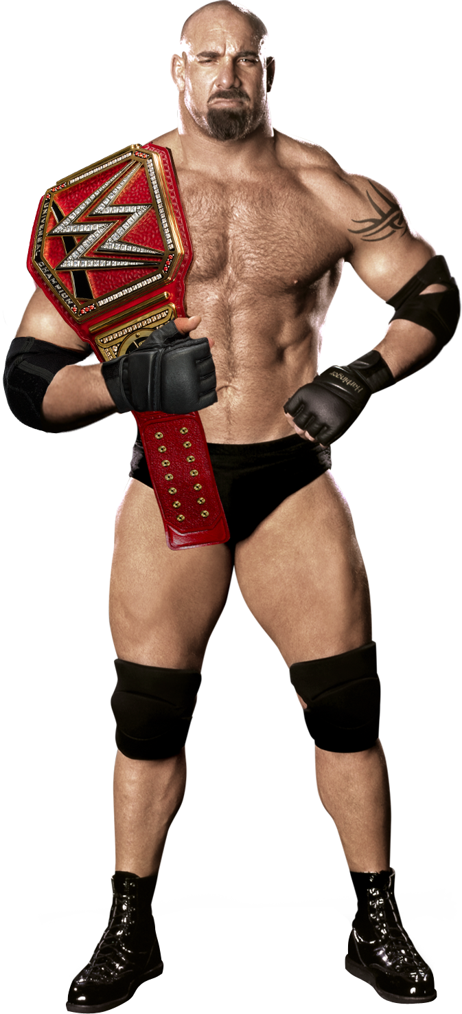Bill Goldberg Png Clipart - Wwe Universal Champion Goldberg (673x1475), Png Download