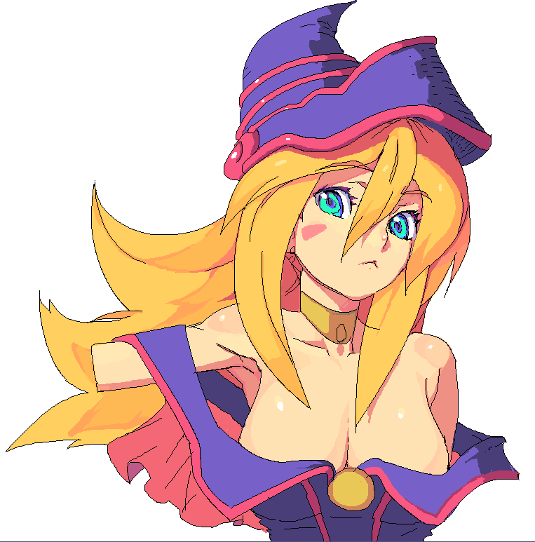 Dark Magician Girl Drawn By - Cartoon (763x773), Png Download