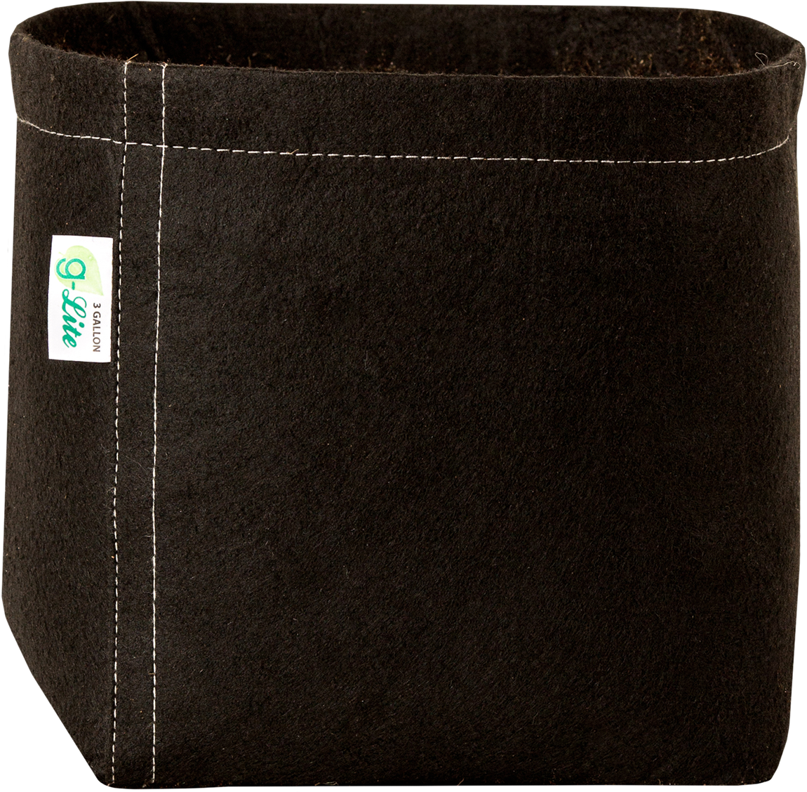 G-lite Black 3 Gallon V=1546063125 - Leather (1800x1800), Png Download