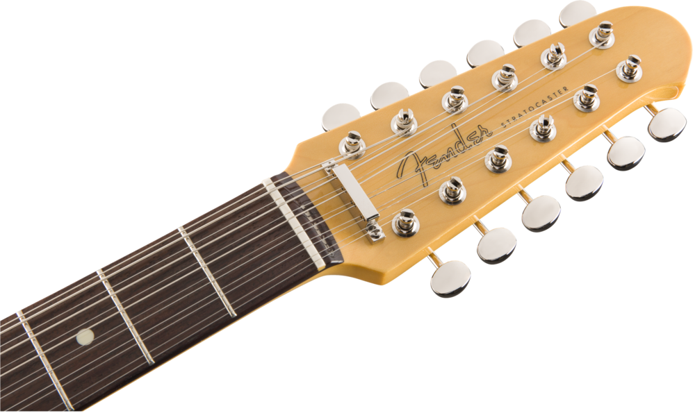 5561260305 Gtr Hdstckfrt 001 Nr - Fender Xii String Electric (1000x595), Png Download