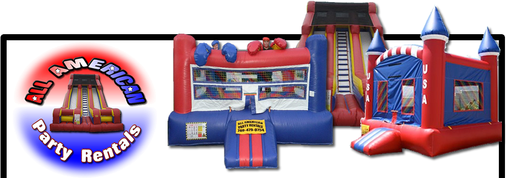 All American Party Rentals (1000x350), Png Download