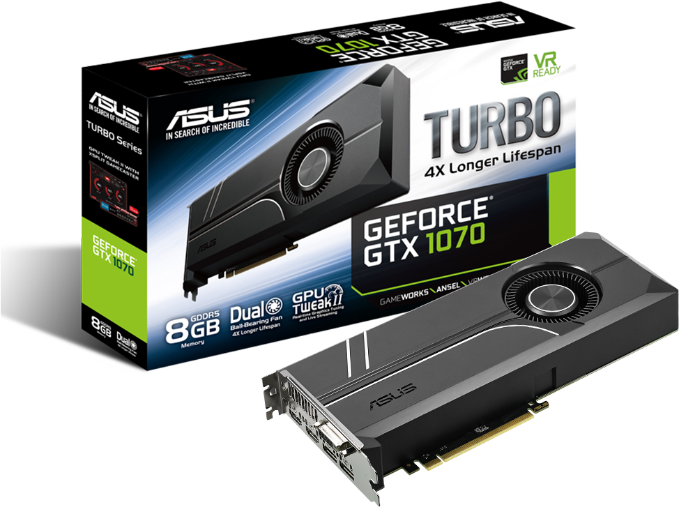 Gallery - Asus Turbo Gtx 1070 (1000x1000), Png Download