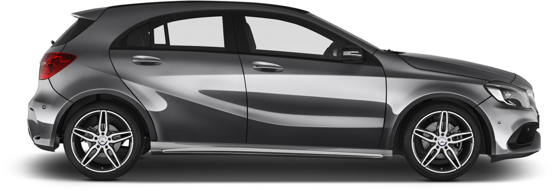 Mercedes Benz A Class Company Car Side View - Mercedes A Class Side View (2048x1360), Png Download