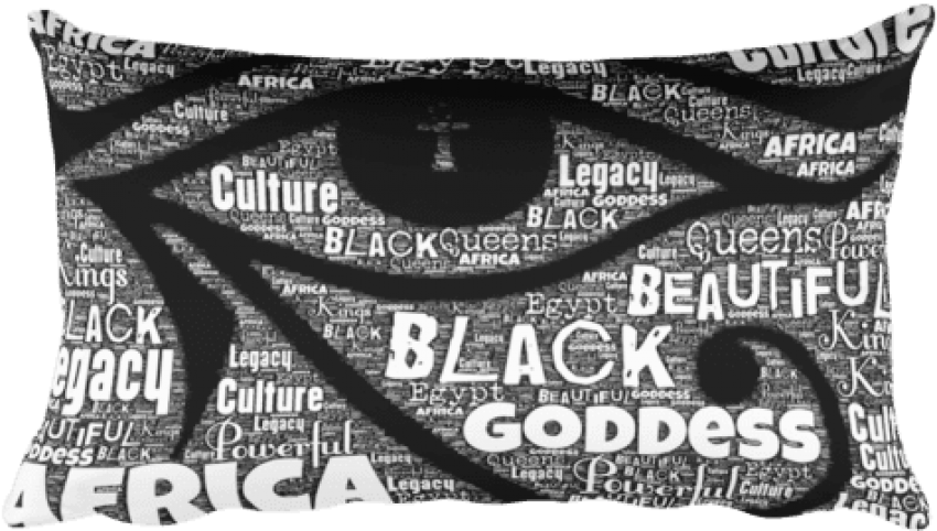 Chocolate Ancestor, Llc- Worded Eye Of Horus Rectangular - Cushion (580x580), Png Download