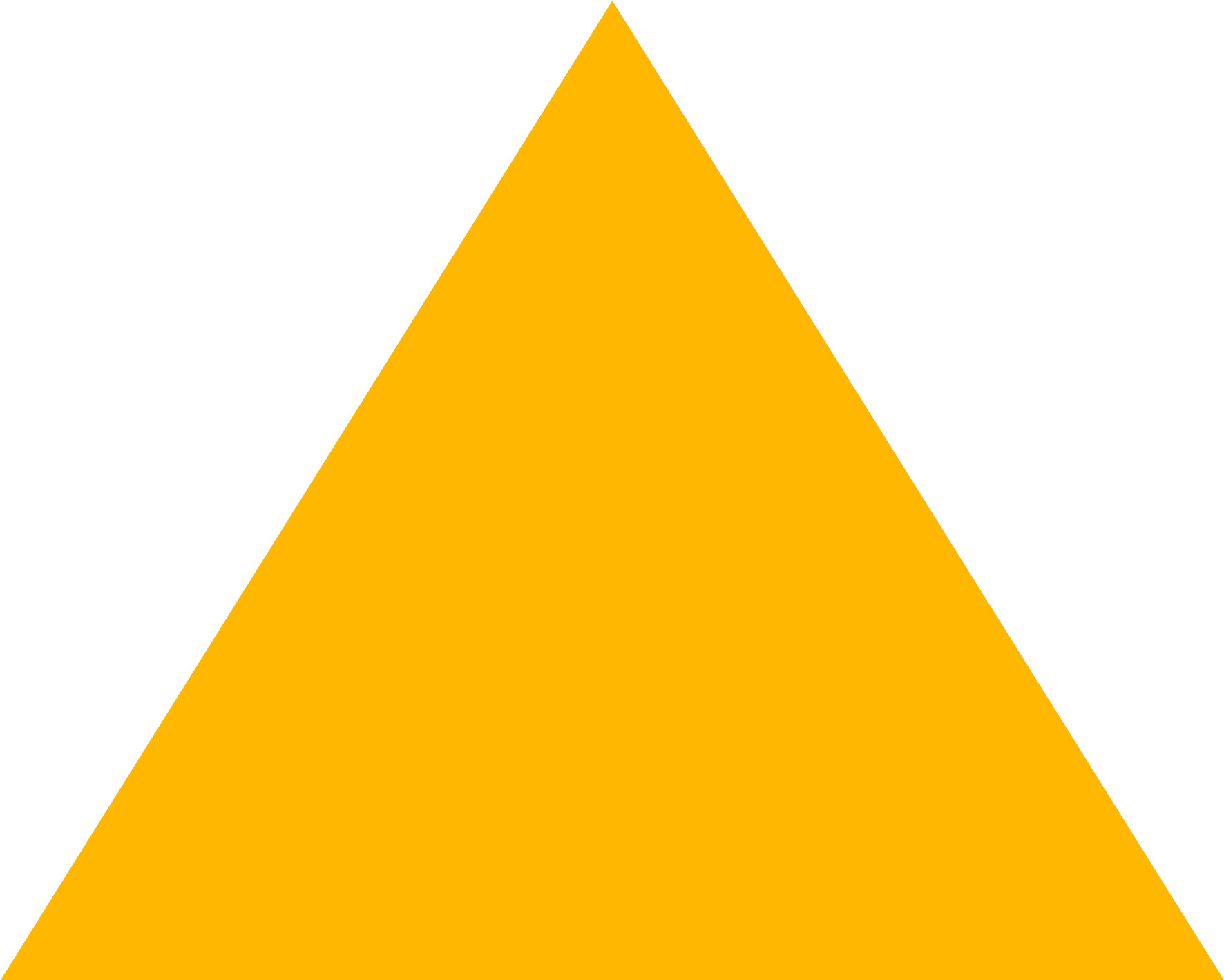 Jogo Quadrado - Triangle Not Png (2048x1536), Png Download