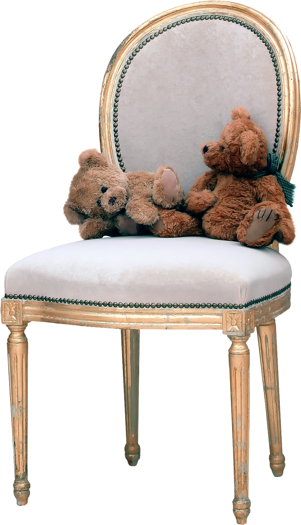 Hand Painted A European Stool Png Transparent - Chair (1024x1749), Png Download