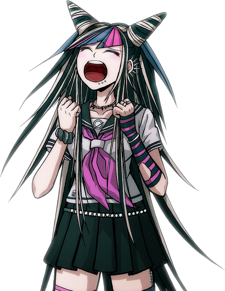 Danganronpa V3 Tsumugi Shirogane Halfbody Sprite (2) - Ibuki Mioda Png (736x955), Png Download