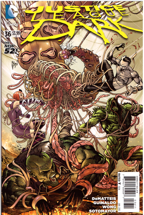 Cover Of Justice League Dark - Justice League Dark #36: A: March (1000x750), Png Download