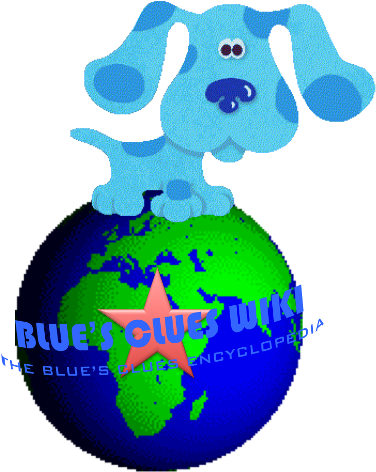 Category Browse Blue S Clues Wiki Fandom - Download Blue's Birthday Adventure (754x921), Png Download