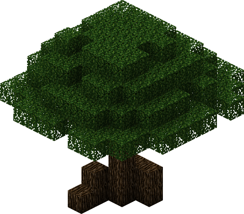 Mirk-oak Tree (785x686), Png Download
