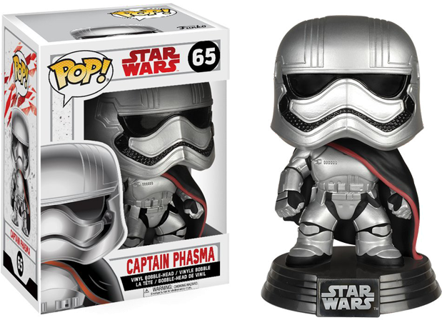 The Last Jedi - Funko Pop Captain Phasma (640x640), Png Download