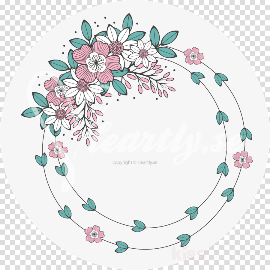 Flower Clipart Coloring Book Floral Design Flower - Embroidery (900x900), Png Download
