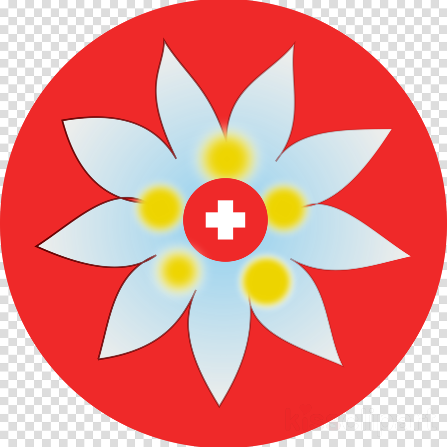 Edelweiss Swiss Flower Clipart Switzerland Leontopodium - Map Maker Icon (900x900), Png Download