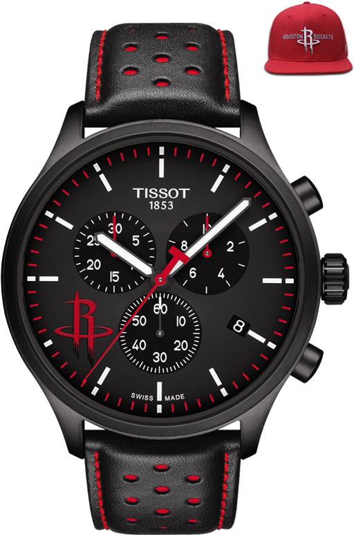 Tissot Chrono Xl Nba Chronograph Houston Rockets - Nba Watch (555x840), Png Download