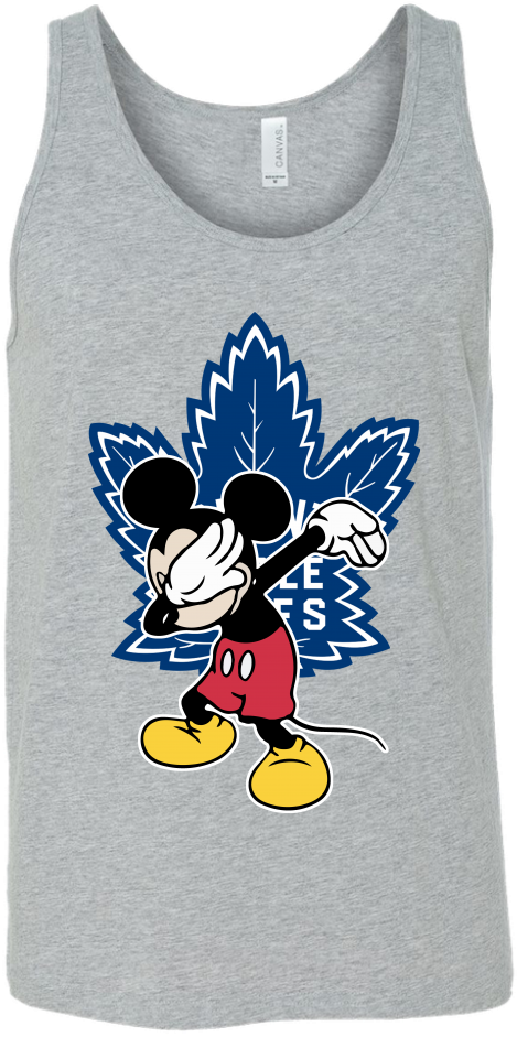 Toronto Maple Leafs Mickey Mouse Dabbing Nhl Hockey - Nhl Toronto Maple Leafs Classic Logo Fathead Wall Graphic (1024x1024), Png Download