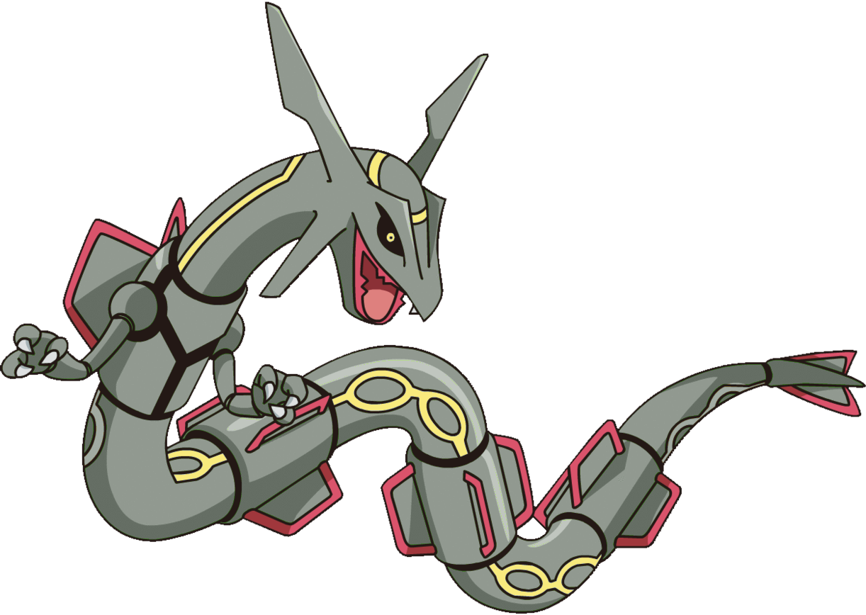 Rayquaza Ag4 Shiny - Fathead Rayquaza - Teammate (1222x868), Png Download.