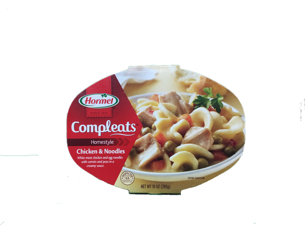 Hormel Compleats Chicken & Noodles 10 Oz (1000x750), Png Download