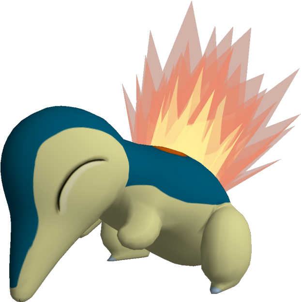 Download Zip Archive - Super Smash Bros Cyndaquil (750x650), Png Download