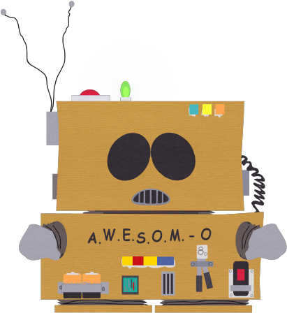 A - W - E - S - O - M - -o 4000 - Official South Park - Awesome 2000 South Park (960x540), Png Download