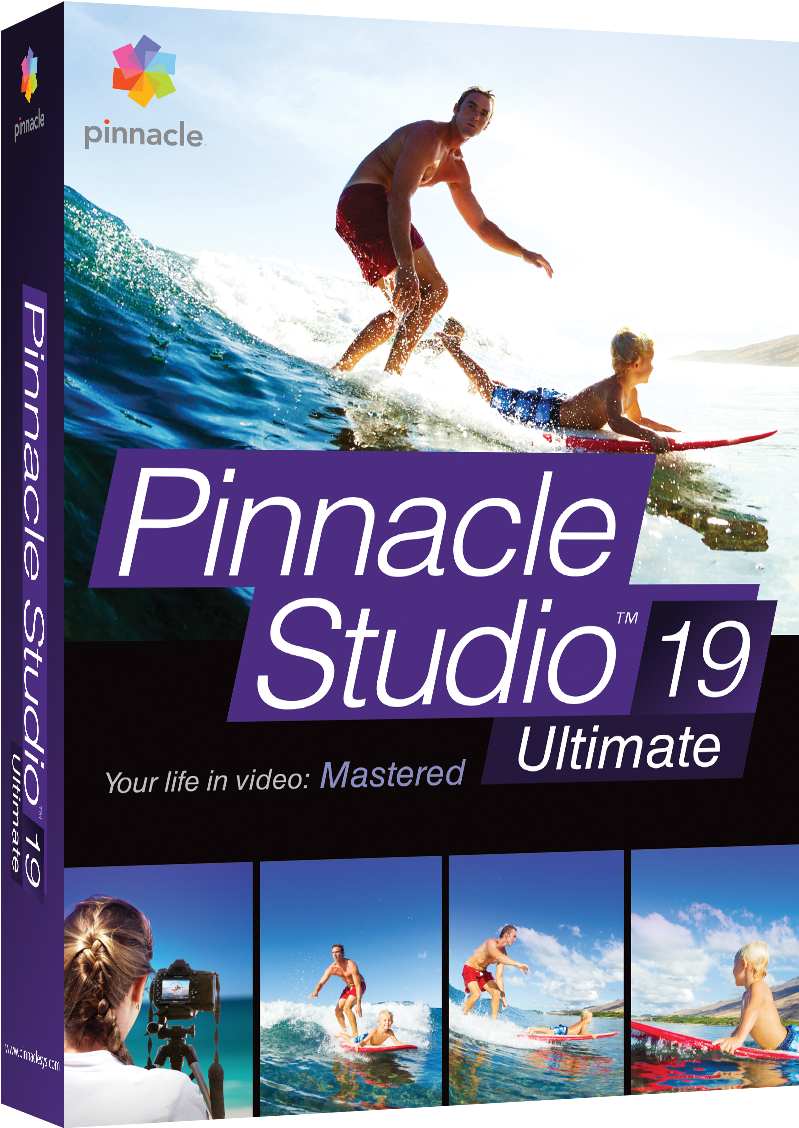 Pinnacle Studio 19 Ultimate Left - Corel Pinnacle Studio 19 Ultimate (1049x1241), Png Download