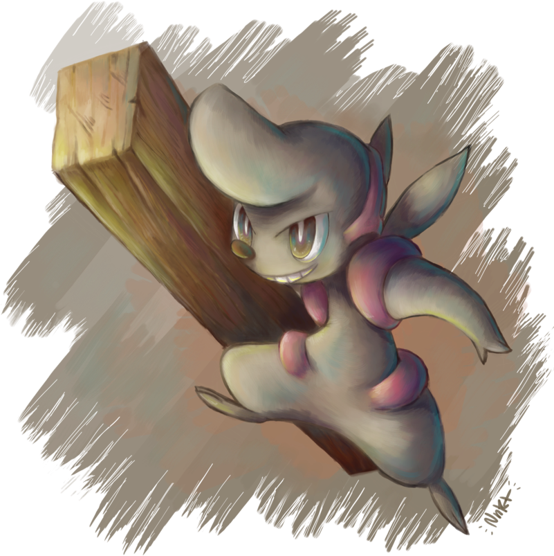 Woensdag 31 Oktober - Lumberjack Pokemon (800x844), Png Download