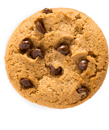 Just Whole Grain Chocolate Chip Cookies, - Chocolate Chip Cookie (650x499), Png Download