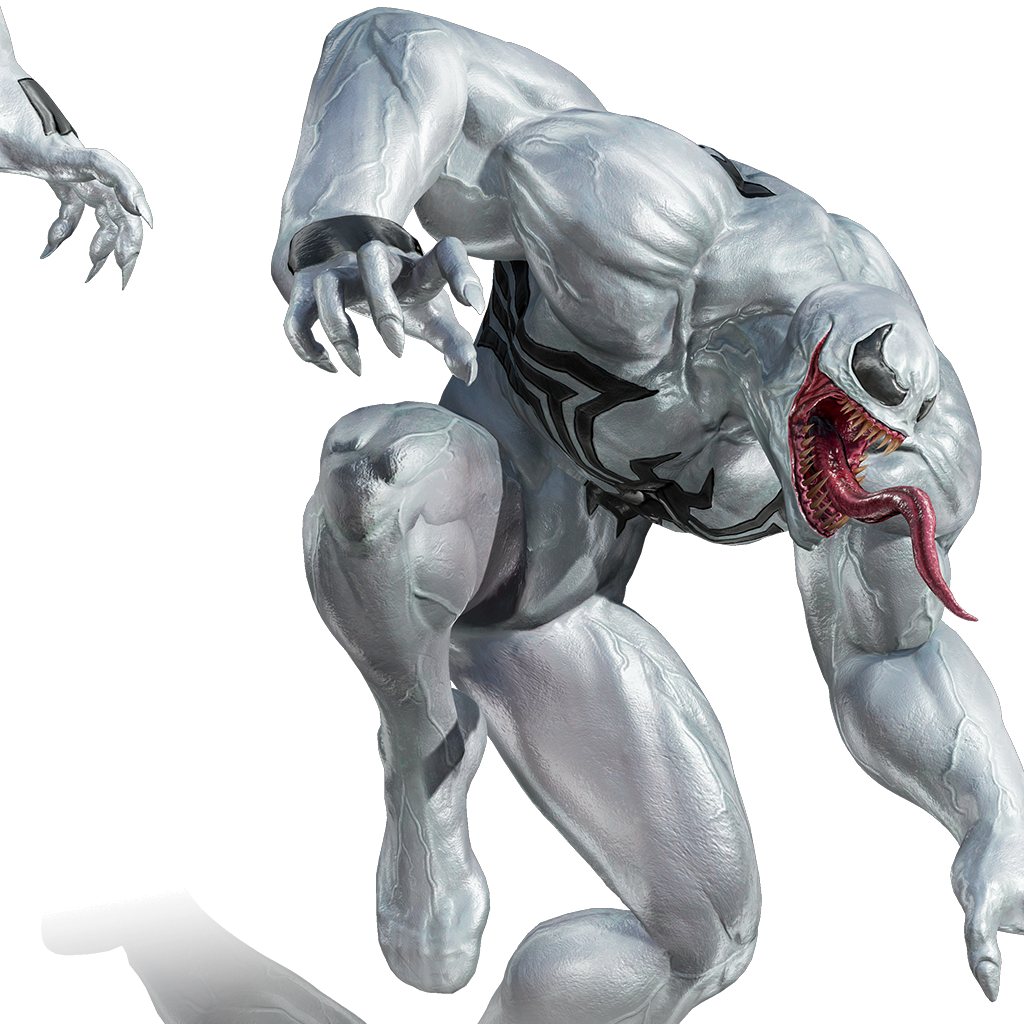 Amalgamated Symbiosis Venom And Anti-venom's Colors - Marvel Vs Capcom Infinite Anti Venom (1024x1024), Png Download