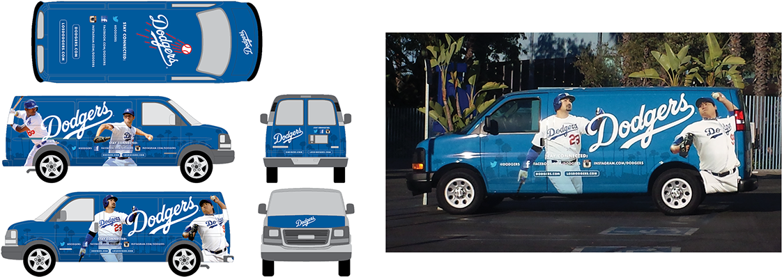 Angeles Dodgers (1200x451), Png Download