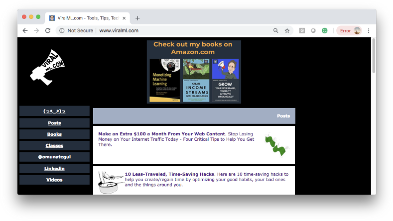 Desktop View Of Viralml - Desktop Computer (800x452), Png Download