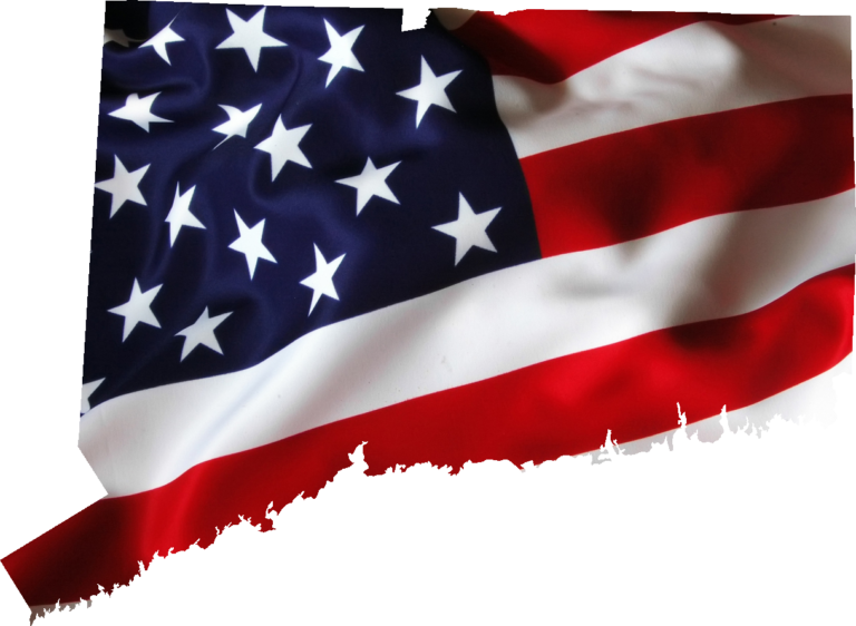 Wing Of The Republican Party, The Home Of The Frederick - Fire Department American Flag (768x562), Png Download