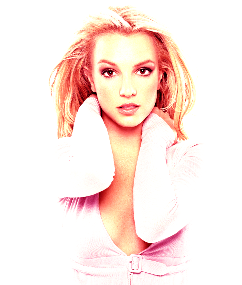 Collection Of Photoshopped Britney Spears Images Used (1000x1242), Png Download