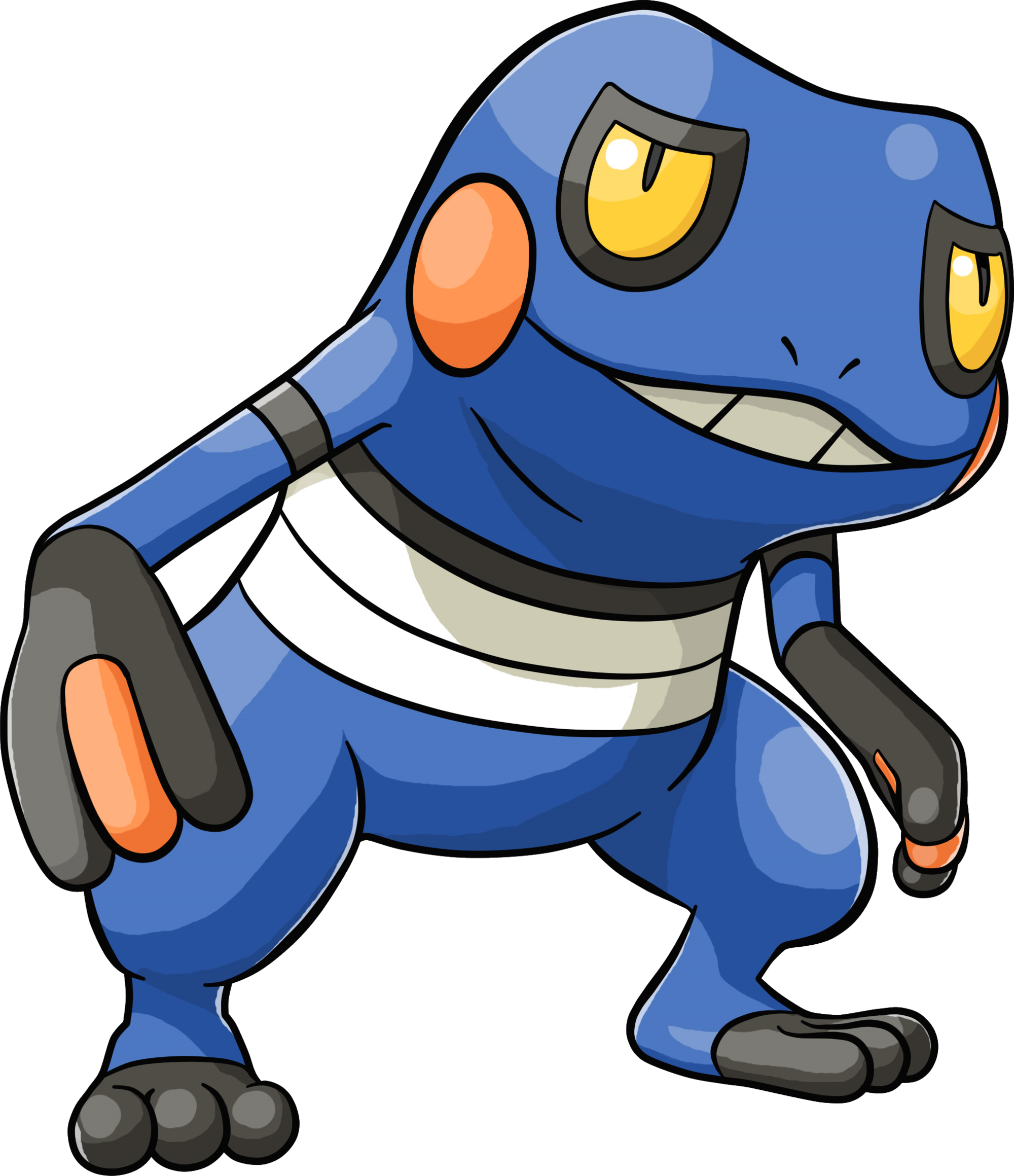453croagunk Pokemon Ranger Guardian Signs - Pokemon Ranger (2000x2319), Png Download