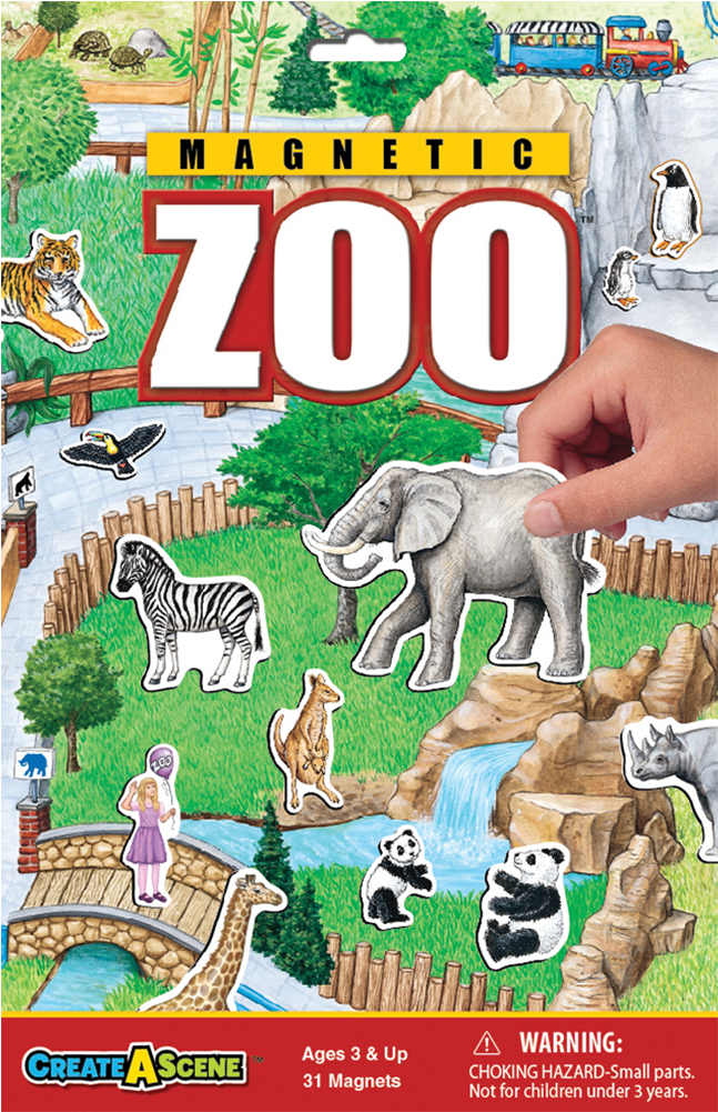 Clip Art Create A Scene™ Magnetic Zoo™ With Transparent - Create A Scene Magnetic (1000x1000), Png Download