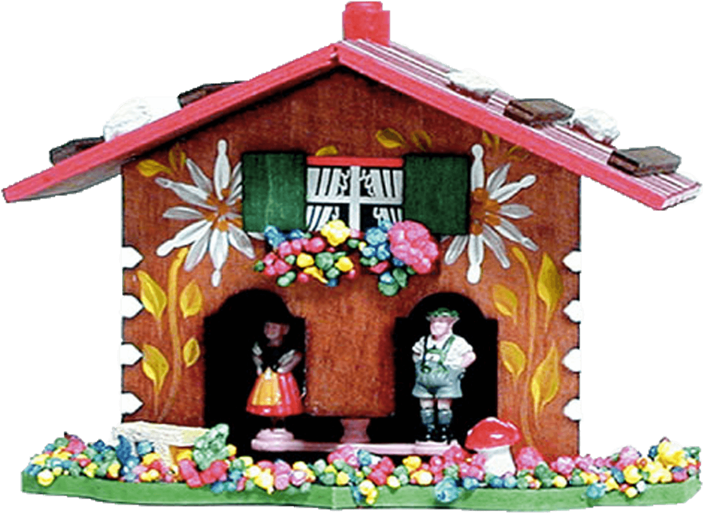 Weather House Trenkle B815 - Barometr Chaloupka B815 (2048x1700), Png Download